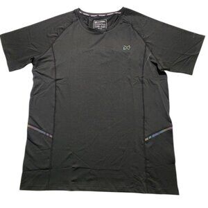 Muezna Men's T-Shirt Quick-Dry Workout Running Breathable Cool Performance Sz M